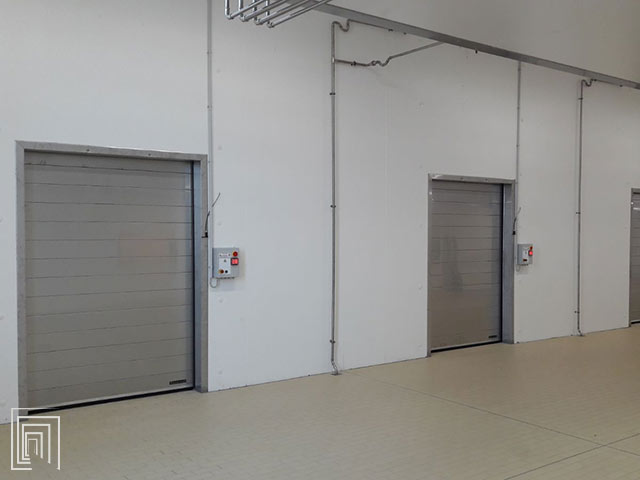 porte avvolgibili coibentate spiral 80 cold room porte frigorifere coibentate