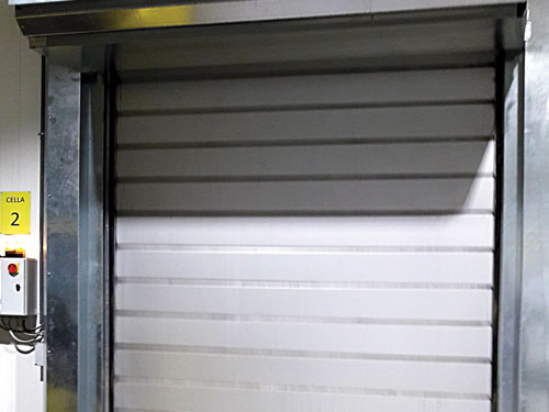 porte avvolgibili coibentate per celle frigorifere spiral cold room porte per celle frigorifere avvolgibili coibentate
