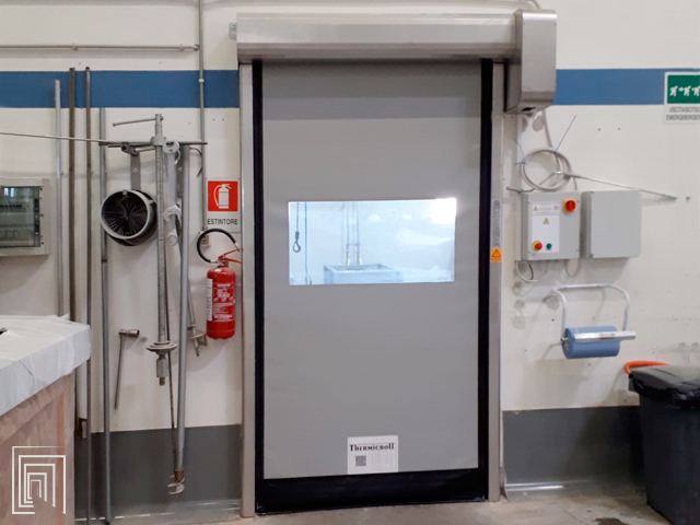 porta rapida avvolgibile in acciaio e pvc porte rapide avvolgibili